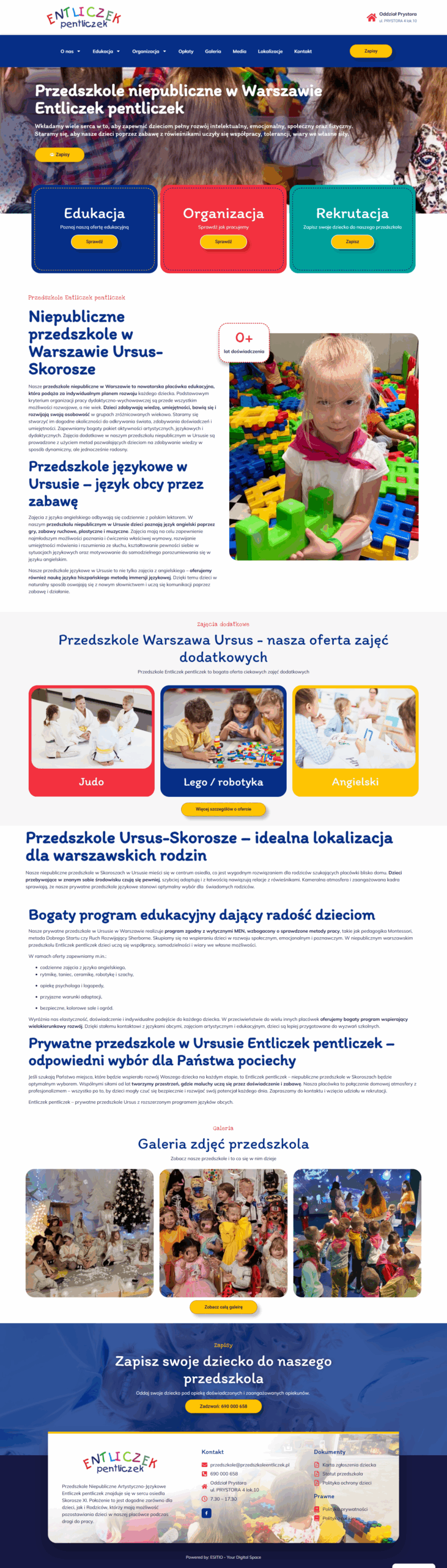 ESITIO - Strony internetowe i e-commerce